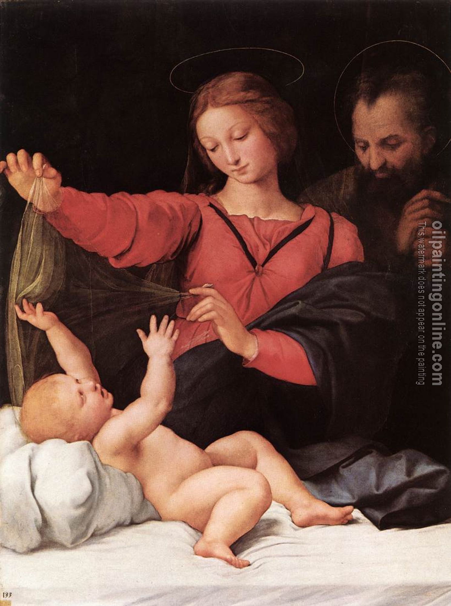 Raphael - Madonna of Loreto, Madonna del Velo